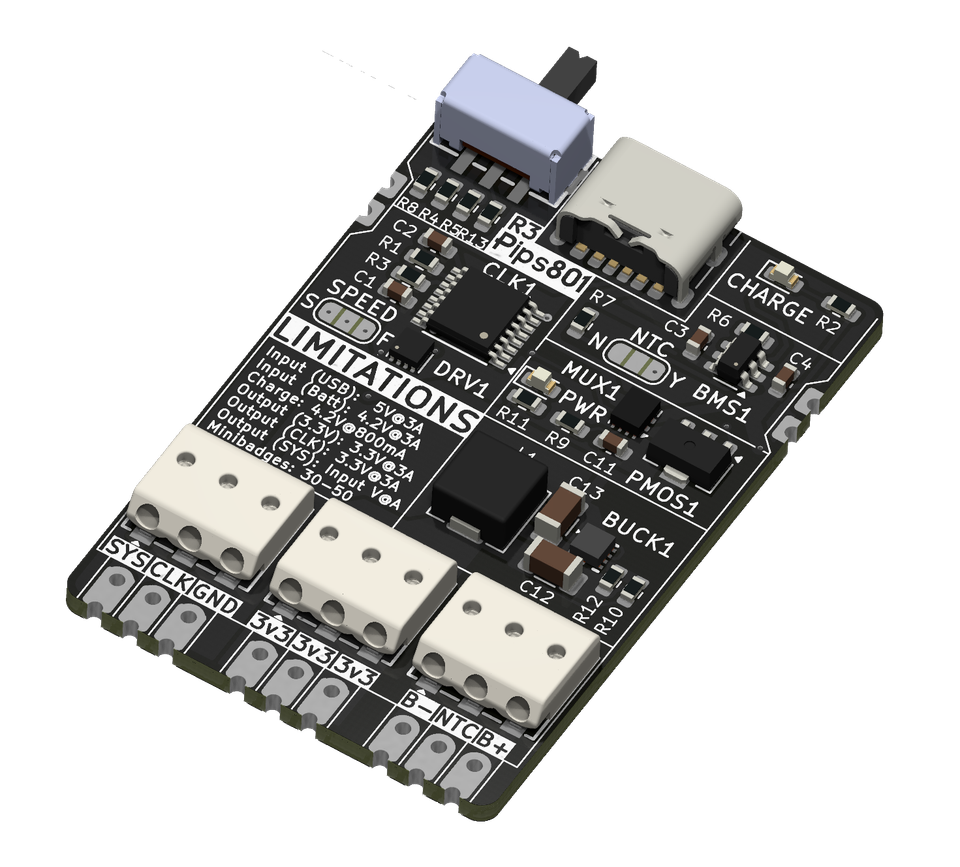 Minibadge Display Devboard